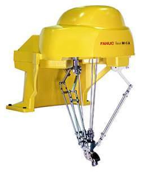 Fanuc M-1ia Robot is great for electronic automation 发那科机器人M-1ia伟大的电子自动化