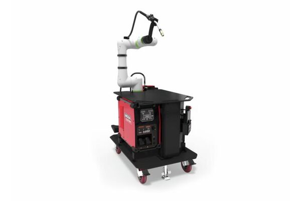 林肯电气库珀™气冷式焊接与Fanuc CRX-10iA Cobot购物车